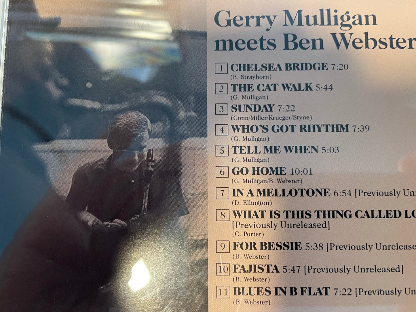 GERRY MULLIGAN MEETS BEN WEBSTER-$7.99 +SHIPPING $5.00