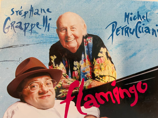 STEPHANE GRAPPELLI/ MICHEL PETRUFCIANI "FLAMINGO"- $27.99+SHIPPING $5.00