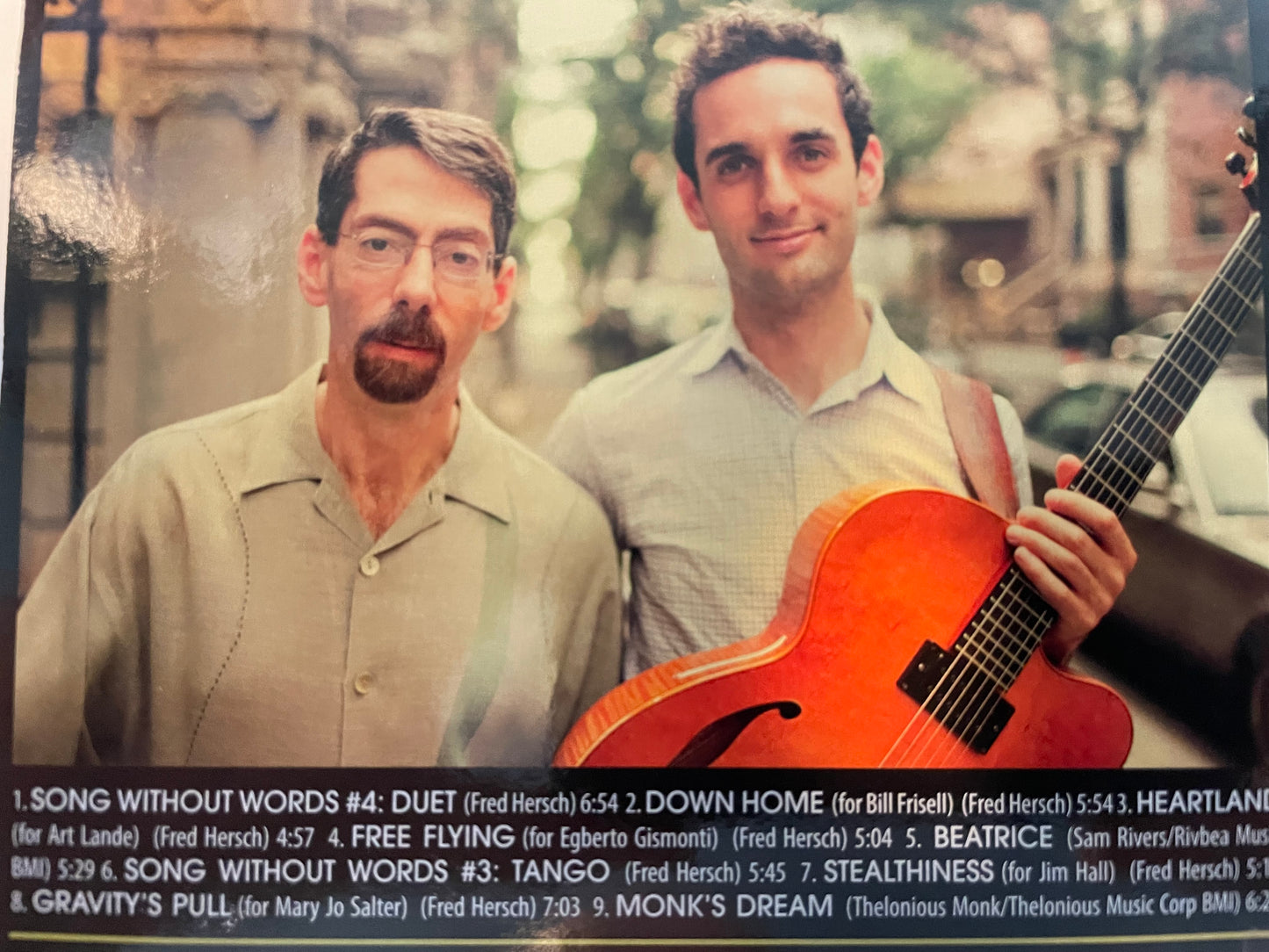 FRED HERSCH/JULIAN LAGE "FREE FLYING"-$7.99 +SHIPPING $5.00