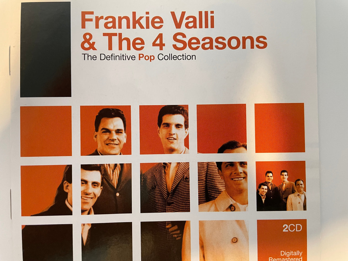 FRANKIE VALLI AND THE FOUR SEASONS "THE DEFINITIVE COLLECTION"-2CD's-$12.99 +SHIPPING $5.00