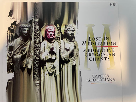 "LOST IN MEDITATIVE GREGORIAN CHANTS"-$5.99 +SHIPPING 45.00