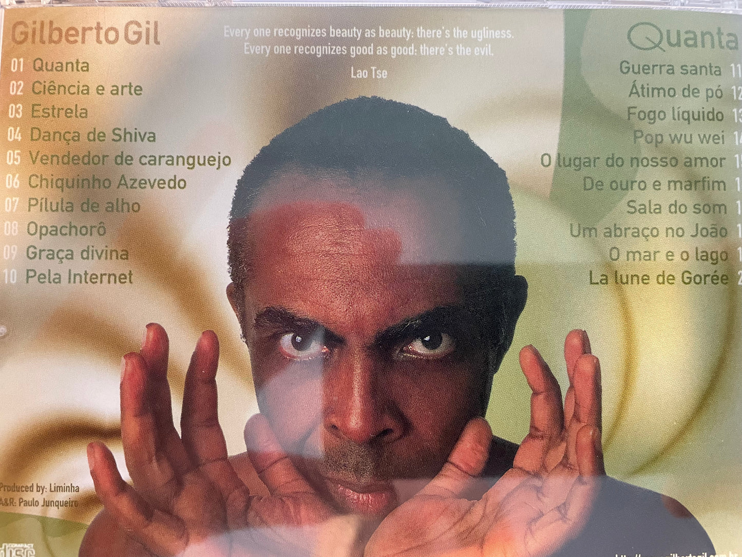 GILBERTO GIL "QUANTA"-$8.99 +SHIPPING $5.00