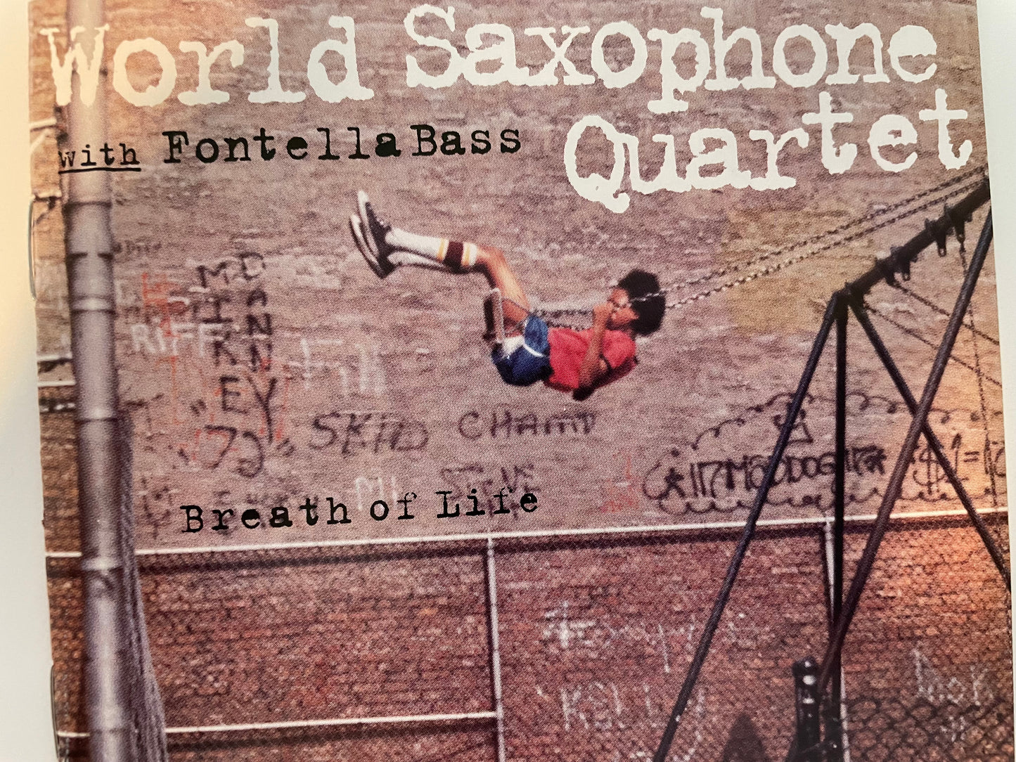 WORLD SAXOPHONE QUARTET "BREATH OF LIFE" $10.99+SHIPPING $5.00