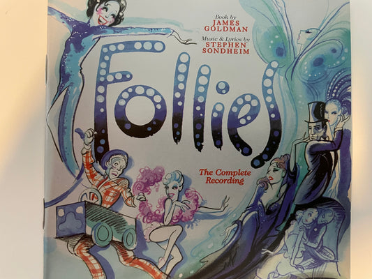 STEPHEN SONDHEIM "FOLLIES"-THE COMPLETE RECORDING-$29.99 +SHIPPING $5.00