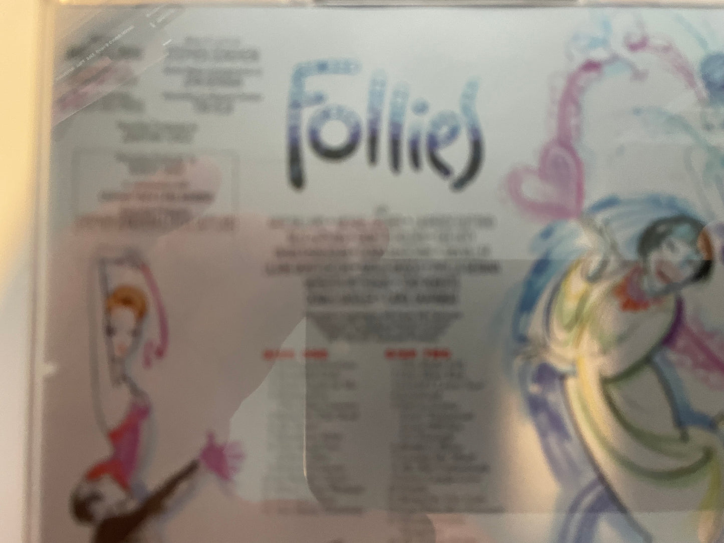 STEPHEN SONDHEIM "FOLLIES"-THE COMPLETE RECORDING-$29.99 +SHIPPING $5.00