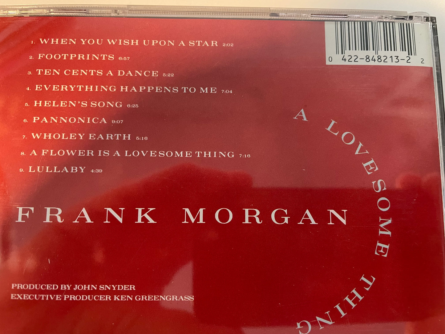 Frank Morgan "A LOVESONE THING"-$7.99 +SHIPPING $5.00