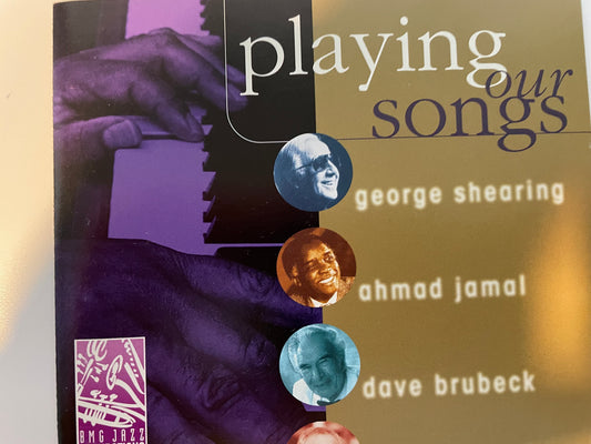 GEORGE SHEARING "PLAYING OUR SONGS"-$3.99 +SHIPPING $5.00