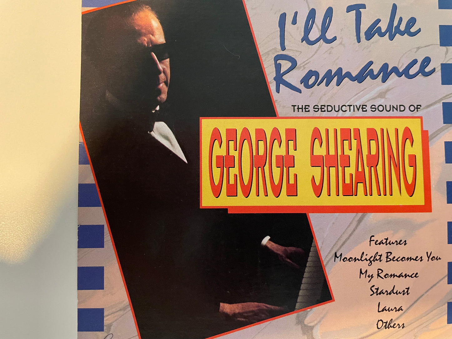 GEORGE SHEARING "I'LL TAKE ROMANCE"- $4.99 +SHIPPING $5.00