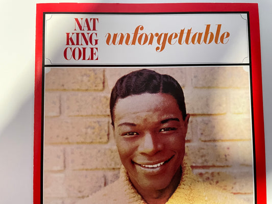 NAT KING COLE"UNFORGETTABLE"-$5.99 +SHIPPING $5.00