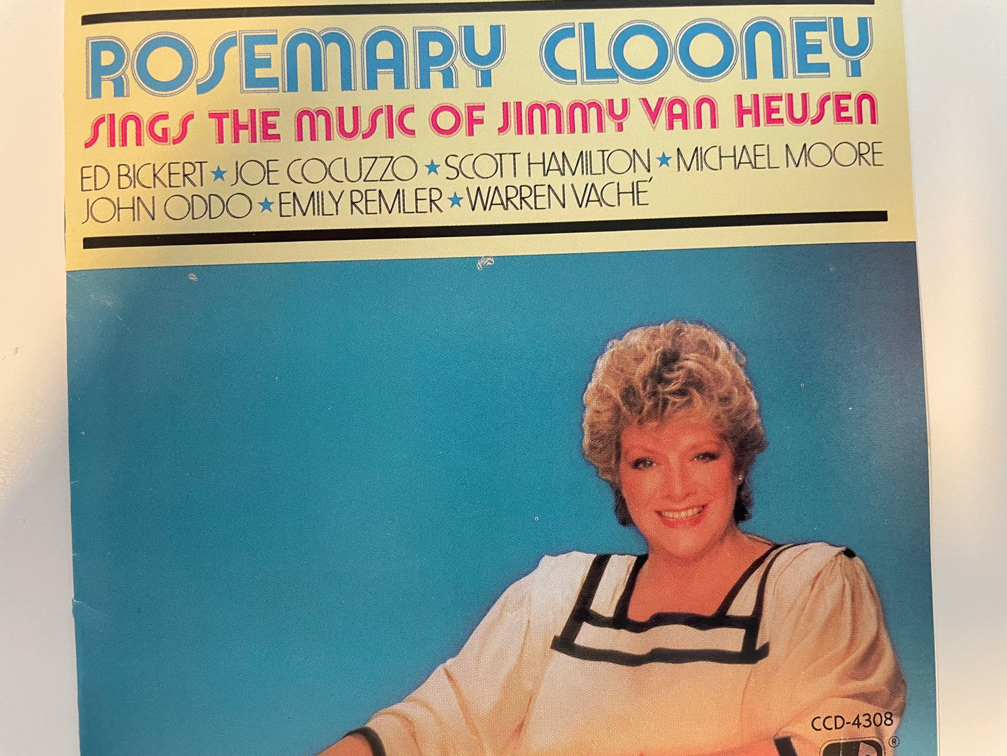 ROSEMARY CLOONEY "SINGS THE MUSIC OF JIMMY VAN HEUSEN"-$3.99 +SHIPPING $5.00