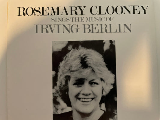 ROSEMARY CLOONEY SINGS THE MUSIC OF IRVING BERLIN"-$11.99 +SHIPPING $5.00