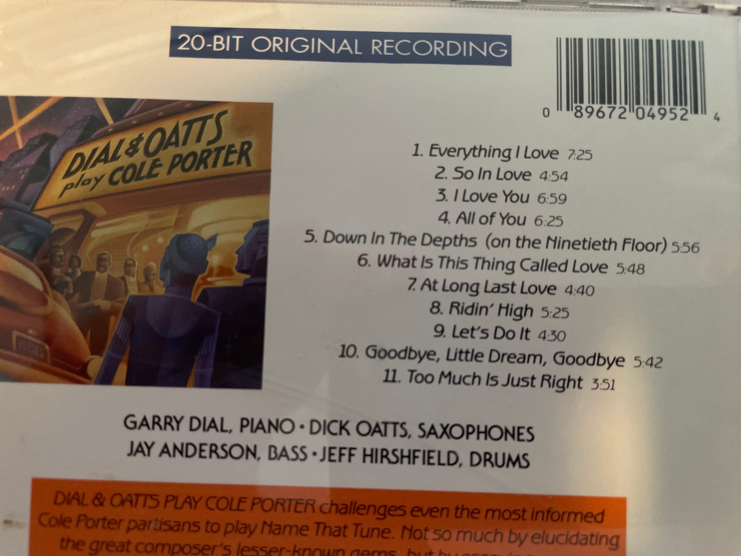 DIAL & OATTS PLAY COLE PORTER-$9.99 +SHIPPING $5.00