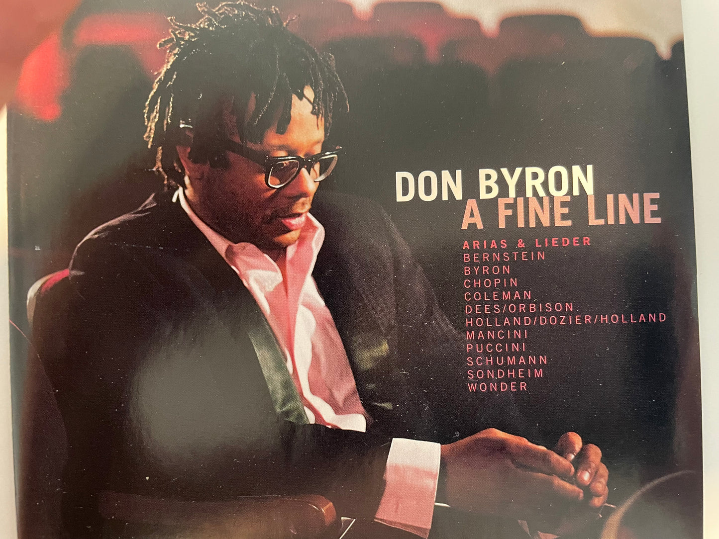 DON BYRON "A FINE LINE"-$2.99 +SHIPPING $5.00