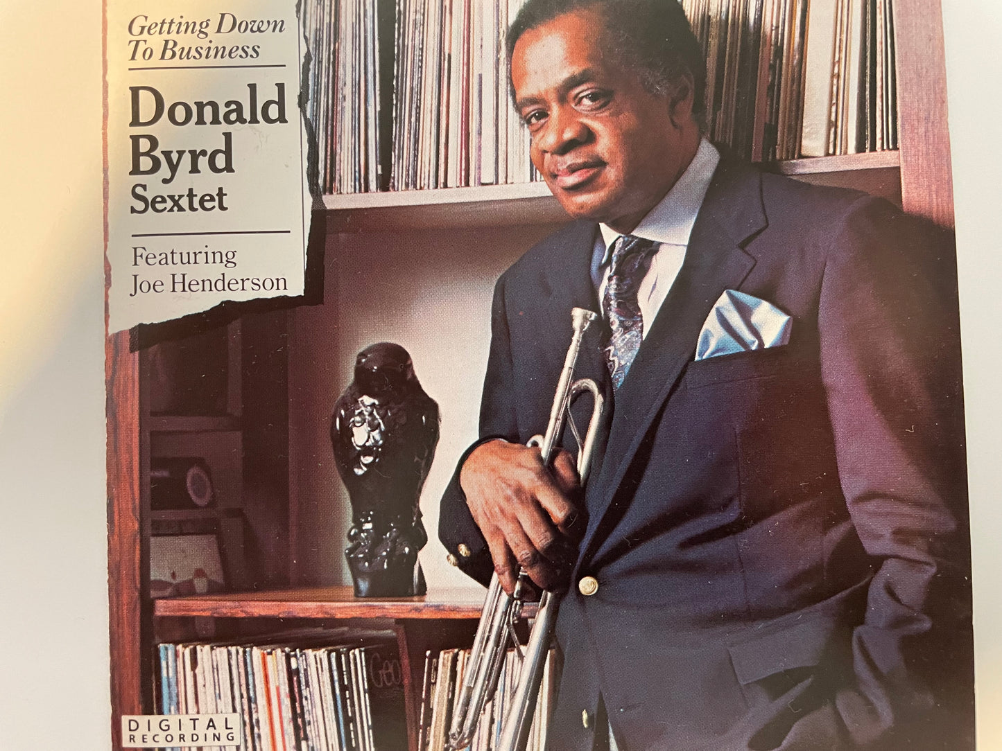 DONALD BYRD "GETTING DOWN TO BUSINESS-$12.99 +SHIPPING $5.00