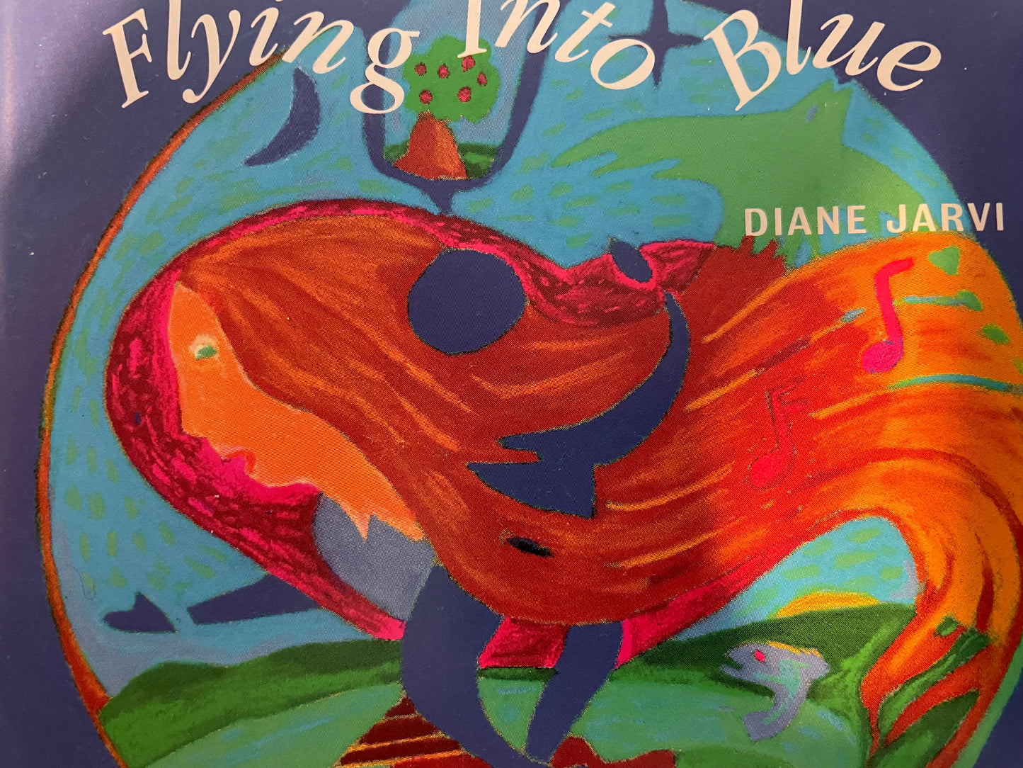 DIANE JARVI "FLYING INTO BLUE"-$4.99 +SHIPPING$5.00