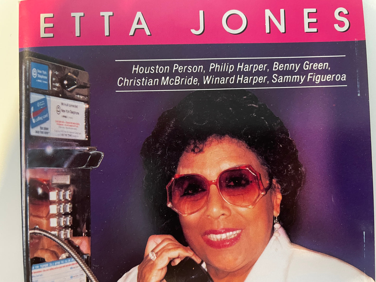 ETTA JONES "REVERSE THE CHARGES"-$21.99 +SHIPPING $5.00