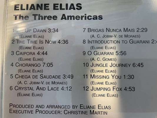 ELAINE ELIAS "THE THREE AMERICAS" $2.99