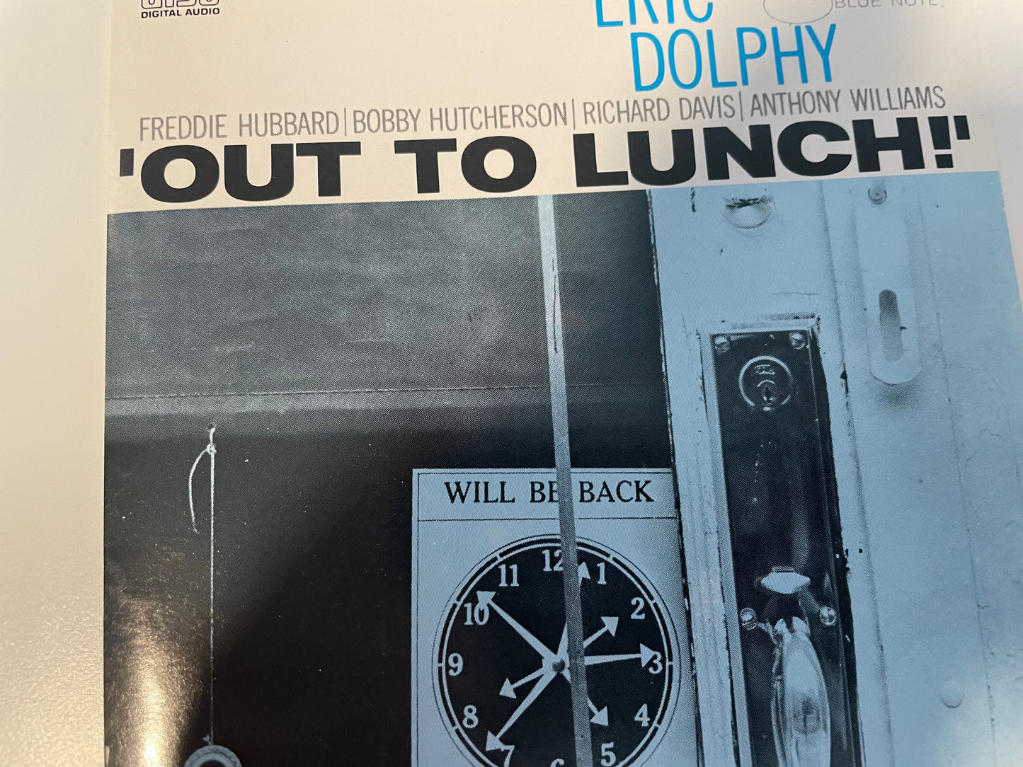 ERIC DOLPHY "OUT TO LUNCH"-$15.99 +SHIPPING $5.00