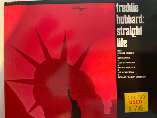 FREDDIE HUBBARD "STRAIGHT LIFE" $4.99 +SHIPPING $5.00