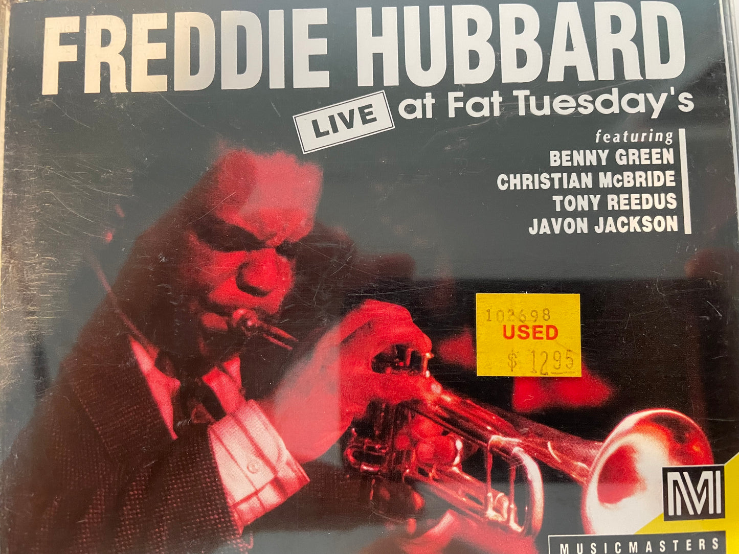 FREDDIE HUBBARD "LIVE AT FAT TUESDAY'S"-2 CD'S--$6.99 +SHIPPING $5.00