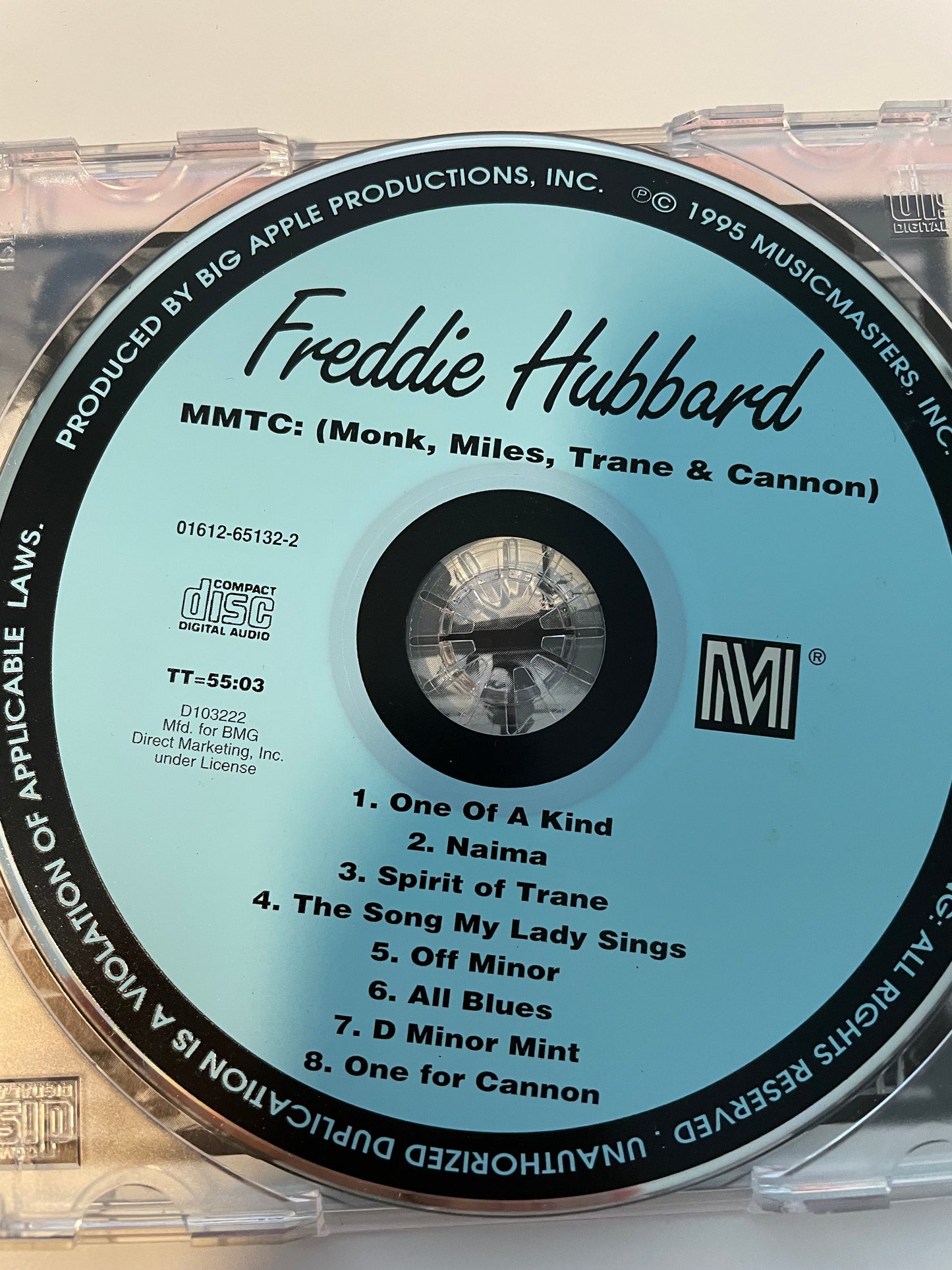 FREDDIE HUBBARD "MMTC"-$3.99 +SHIPPING $5.00