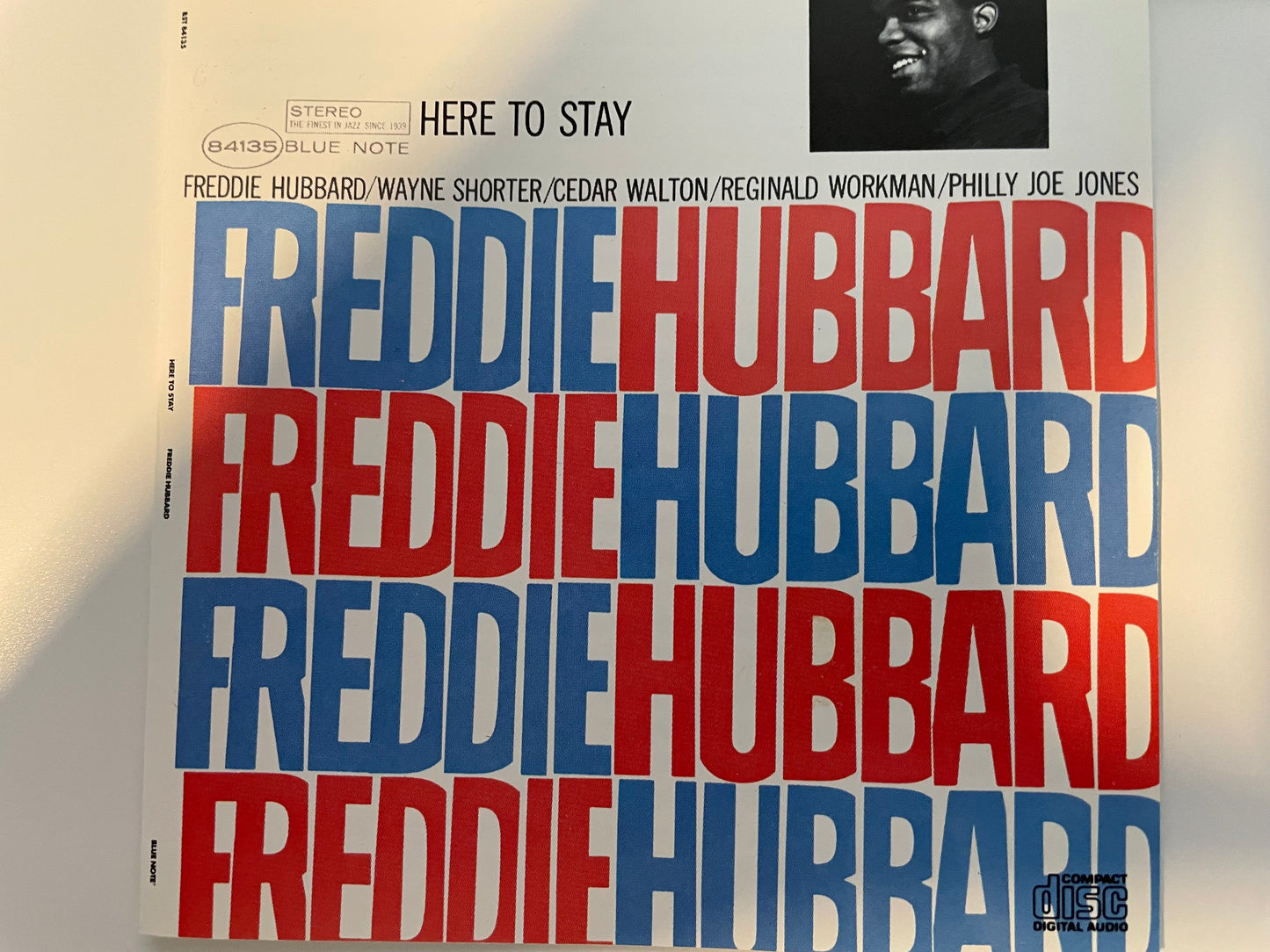 FREDDIE HUBBARD "HERE TO STAY"-$7.99 +SHIPPING $5.00