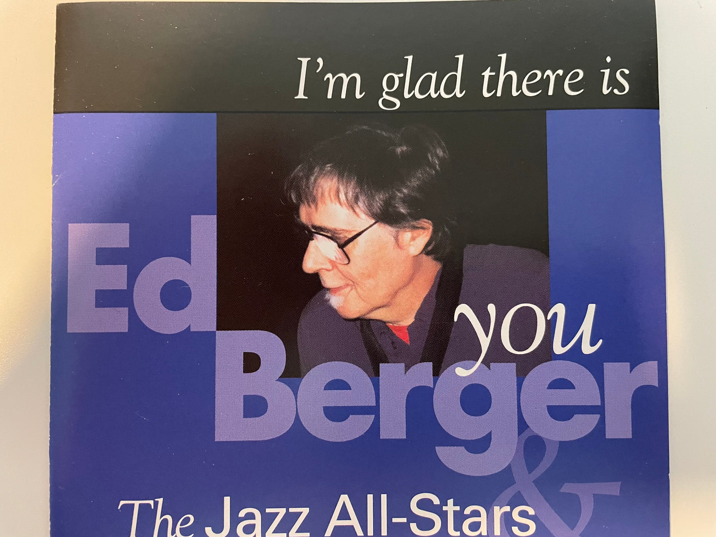 ED BERGER "I'M THERE IS YOU"-$19.99 +SHIPPING $5.00