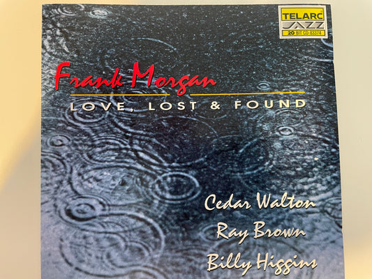 FRANK MORGAN "LOVE. LOST & FOUND"-$5.99 +SHIPPING $5.00