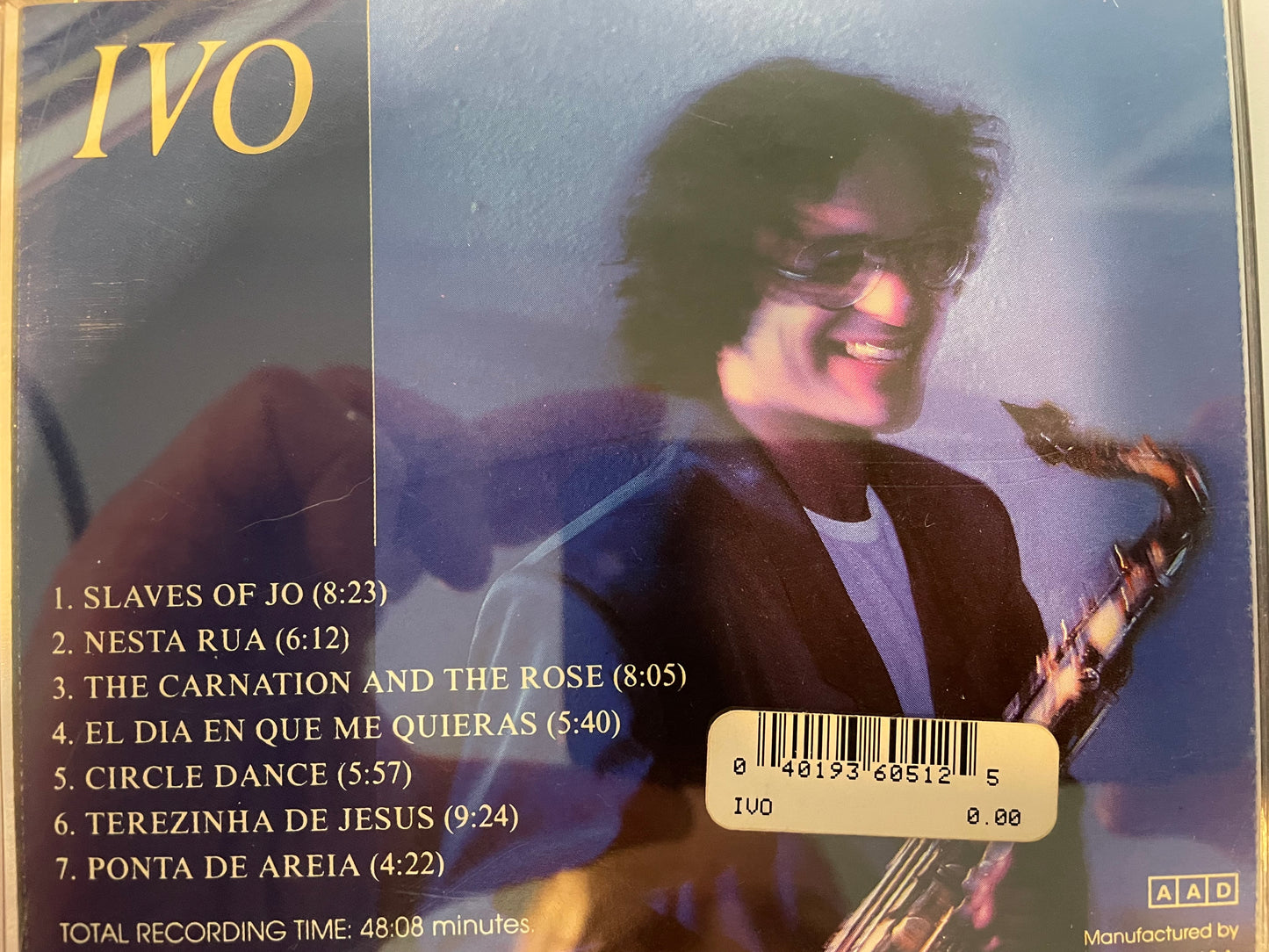 IVO PERELMAN "IVO"-$15.99 +SHIPPING $5.00