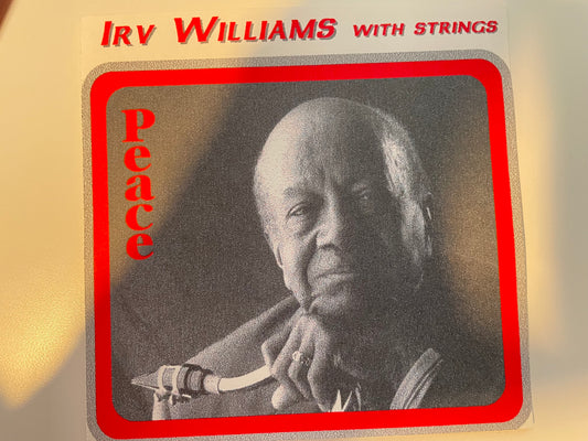 IRV WILLIAMS "PEACE"-7.99 +SHIPPING $5.00