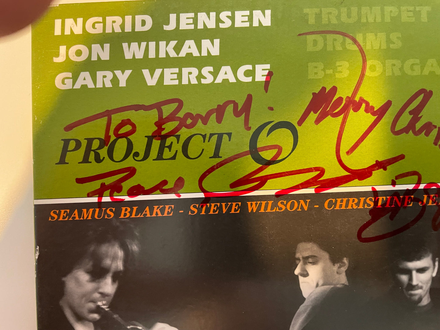 INGRID JENSEN 'PROJECT O"-SIGNED-$29.99 +SHIPPING $5.00