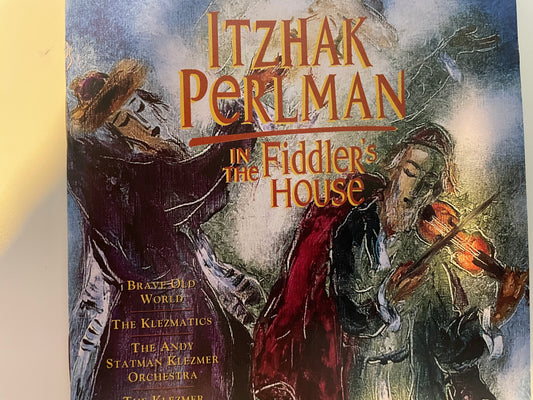 ITZHAK PERLMAN "FIDDLER IN THE HOUSE"- $8.99 +SHIPPING $5.00