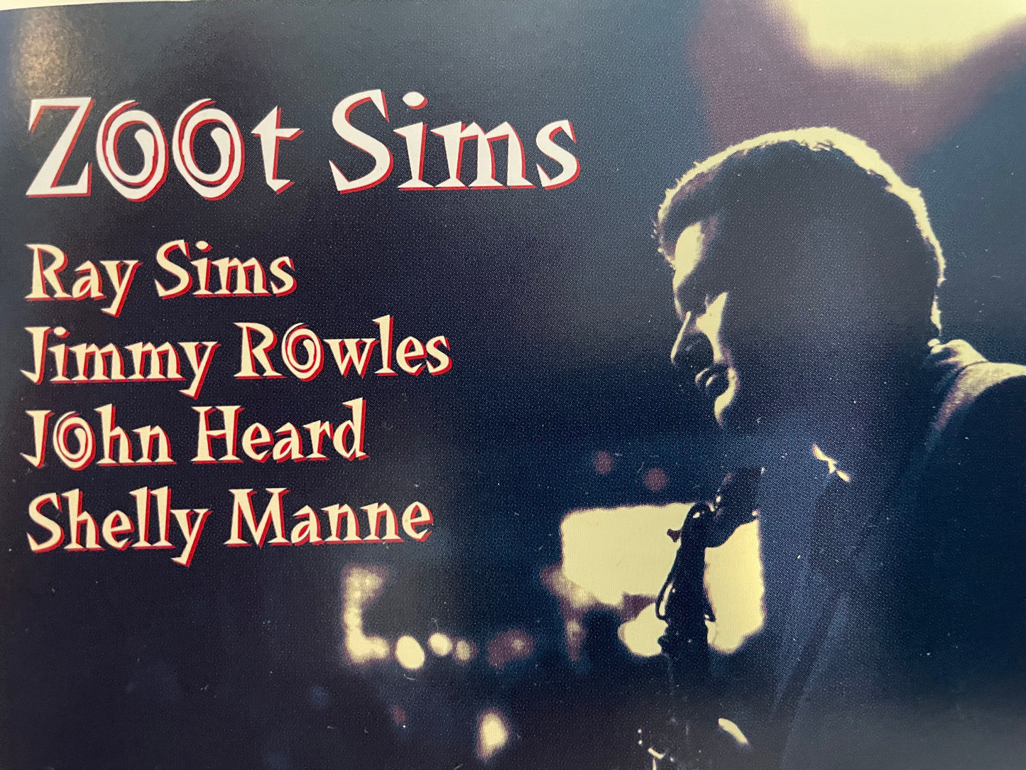 ZOOT SIMS "THE SWINGER"-$14.99 +SHIPPING $5.00