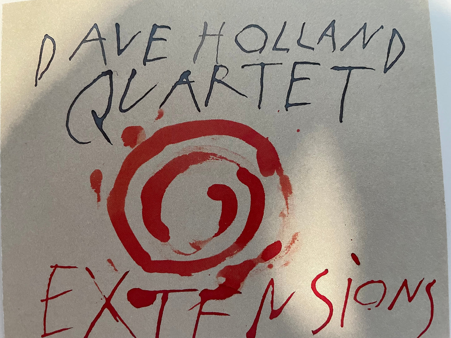 DAVE HOLLAND "EXTENSIONS"=$4.99+SHIPPING $5.00