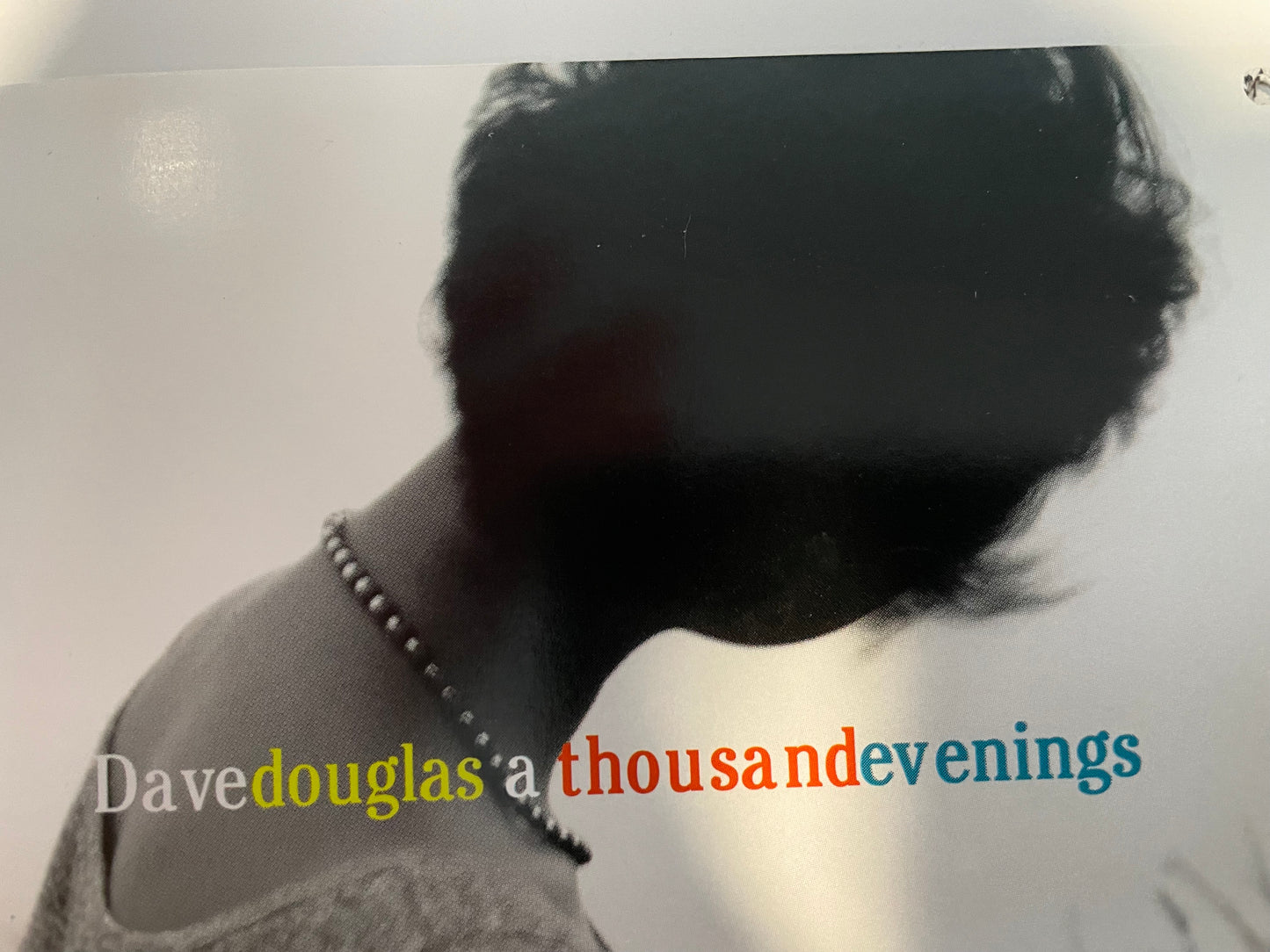 DAVE DOUGLAS "A THOUSAND EVENINGS"-$7.99 +SHIPPING $5.00