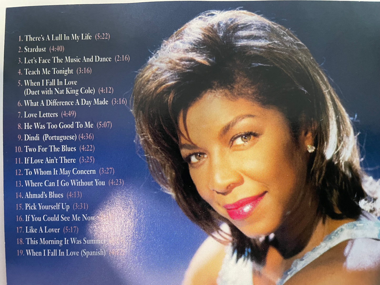 NATALIE COLE "STARDUST"-$5.99 +SHIPPING $5.00