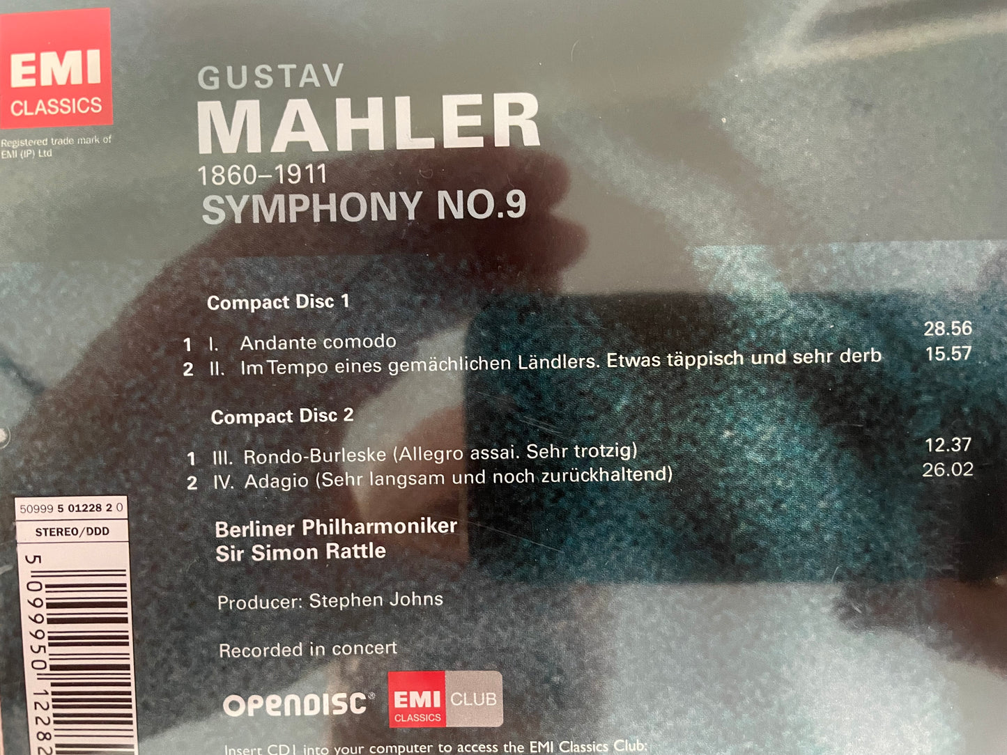 SIMON RATTLE "MAHLER"- $8.99 +SHIPPING$5.00