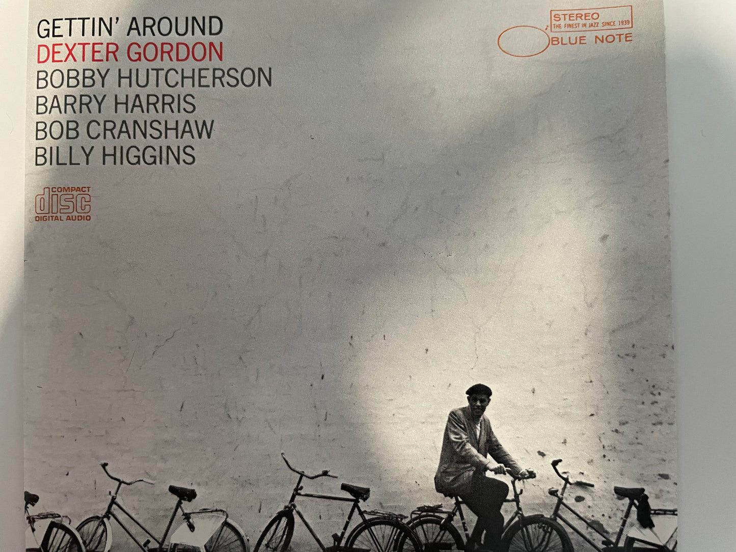 DEXTER GORDON "GETTING AROUND"-$14.99 +SHIPPING $5.00