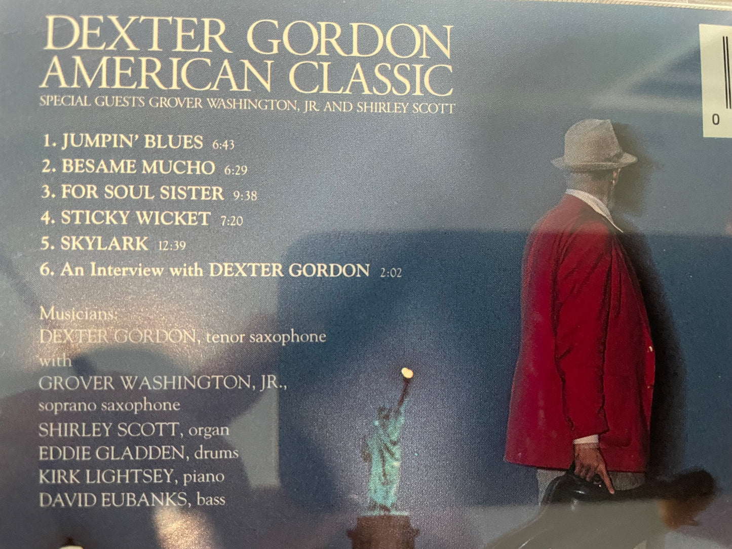 DEXTER GORDON "AMERICAN CLASSIC"-$6.99 +SHIPPING $5.00