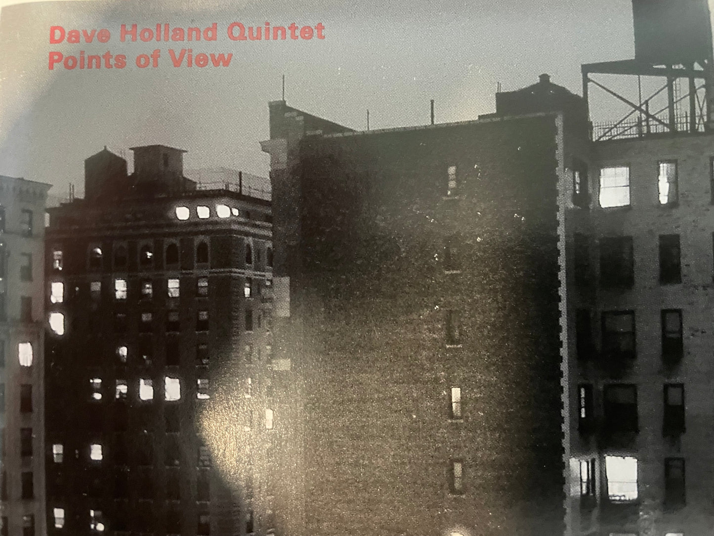 DAVE HOLLAND "POINTS OF VIEW"-$4.99 +SHIPPING $5.00