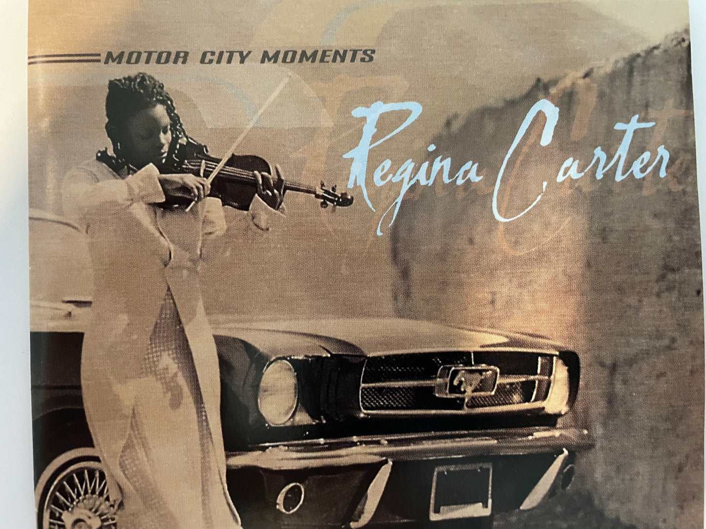 REGINA CARTER "MOTER CITY MOMENTS"$2.99 +SHIPPING  $5.00