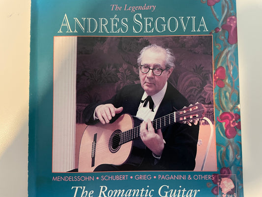 ANDRES SEGOVIA "THE ROMANTIC GUITAR"-$8.99 +SHIPPING $5.00