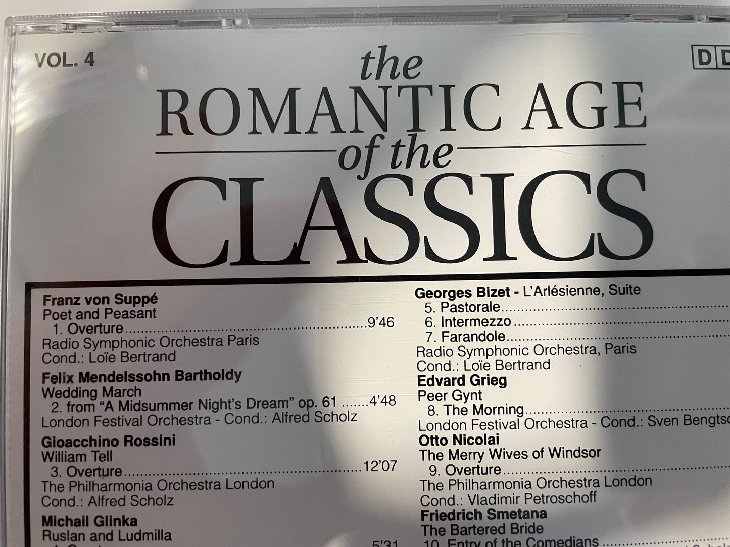 THE ROMANTIC AGE OF THE CLASSICS VOL 4-$3.99 +SHIPPING $5.00