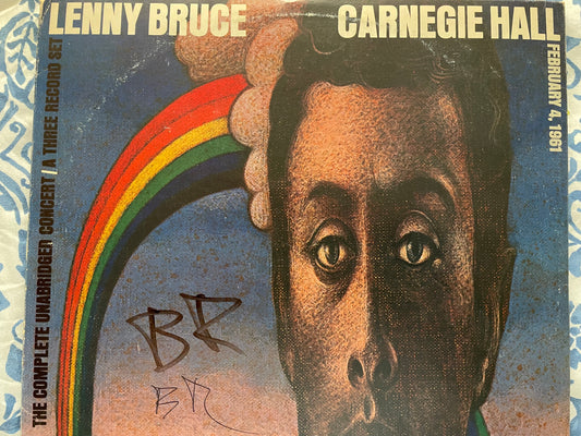 LENNY BRUCE "CARNEGIE HALL -1961"-LP-$49.99 +SHIPPING $5.00