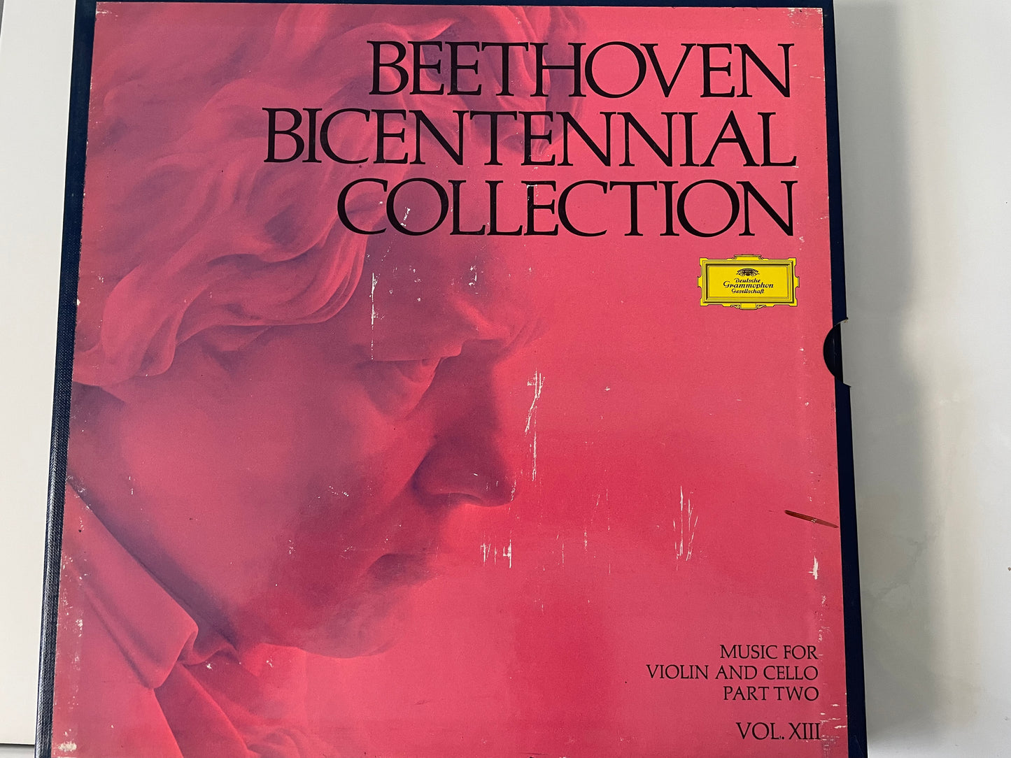 BEETHOVEN BICENTENNIAL COLLECTION "MUSIC FOR VIOLIN AND CELLO PART TWO VOL. XIII $19.99 +SHIPPING $5.00