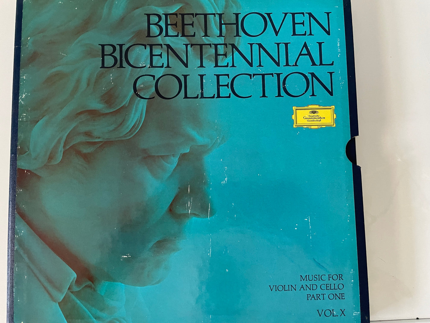 BEETHOVEN BICENTENNIAL COLLECTION "MUSIC FOR VIOLIN AND CELLO PART ONE VOL. X"-$19.99 PLUS SHIPPING $5.00