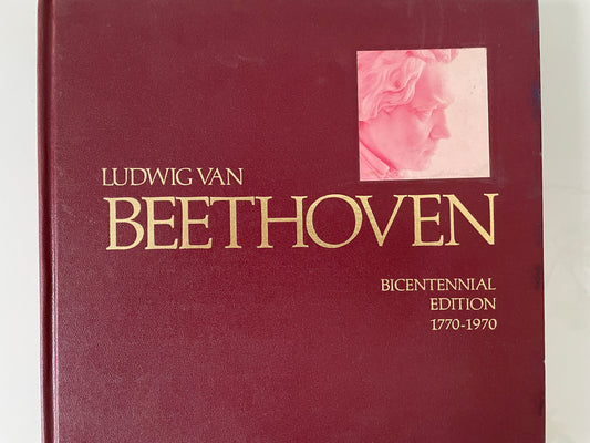 LUDWIG VAN BEETHOVEN -"BICENTENNIAL EDITION 1770-1970"-276 PAGES-$19.99 +SHIPPING $5.00