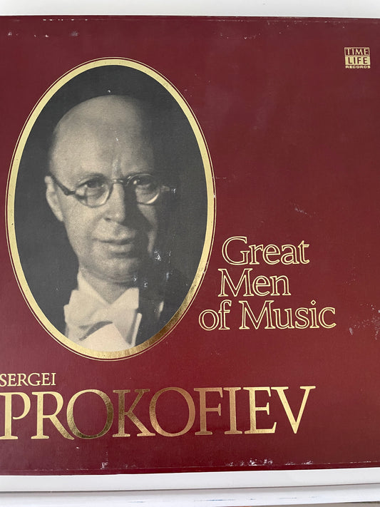 GREAT MEN OF MUSIC "SERGEI PROKOFIEV"  LP-$8.99 +SHIPPING $5.00