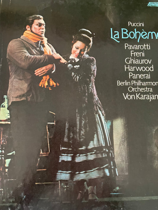 PUCCINI "LA BOHEME"-PAVAROTTI-$7.99 +SHIPPING $5.00