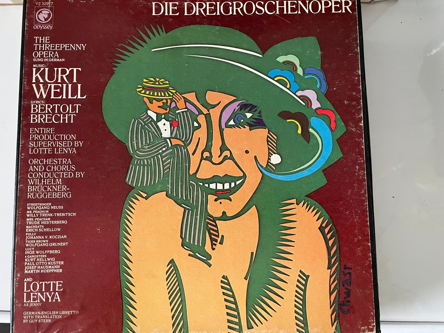 KURT WEILL "DIE DREIGROSCHENOPER"-$14.99 +SHIPPING $5.00